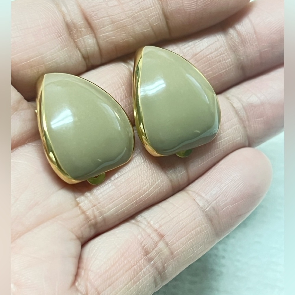 Vintage LANVIN Paris Clip Earrings